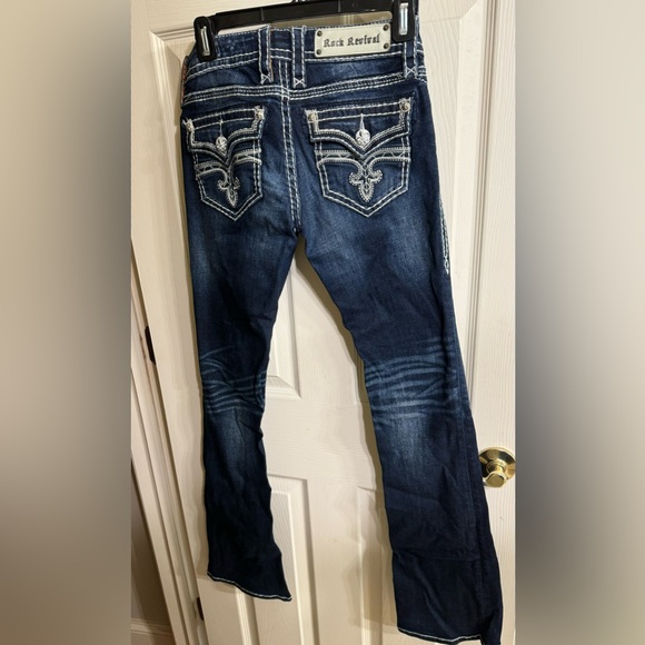Rock Revival Gladys Boot Jeans, Size 26 - Picture 3 of 7
